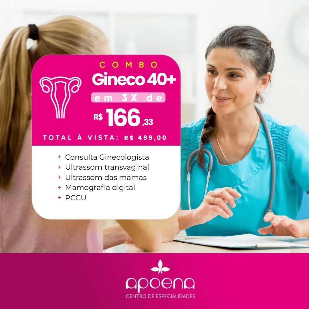 Check-Up Ginecológico 40+ em Colares