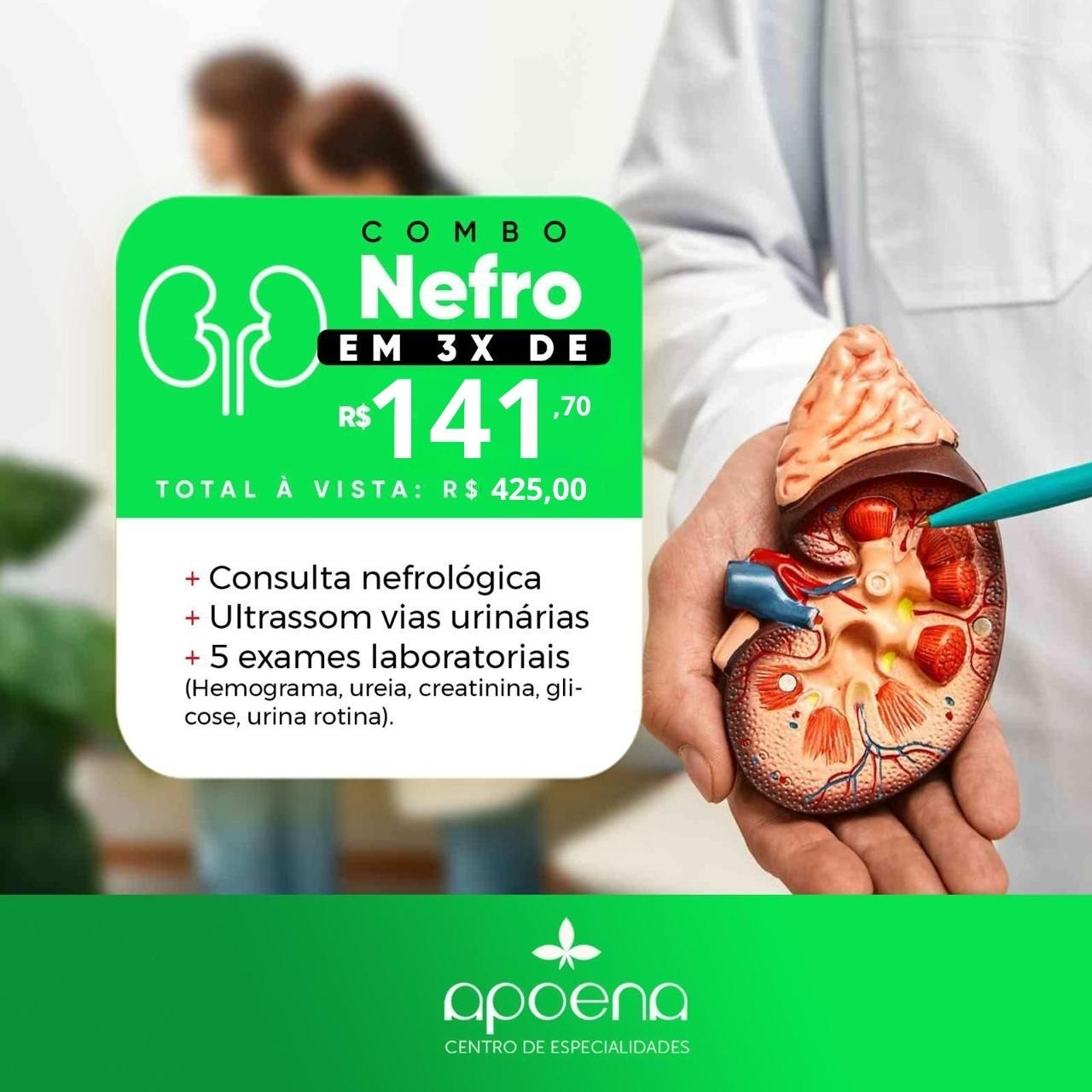 Check-up Nefrológico em Colares