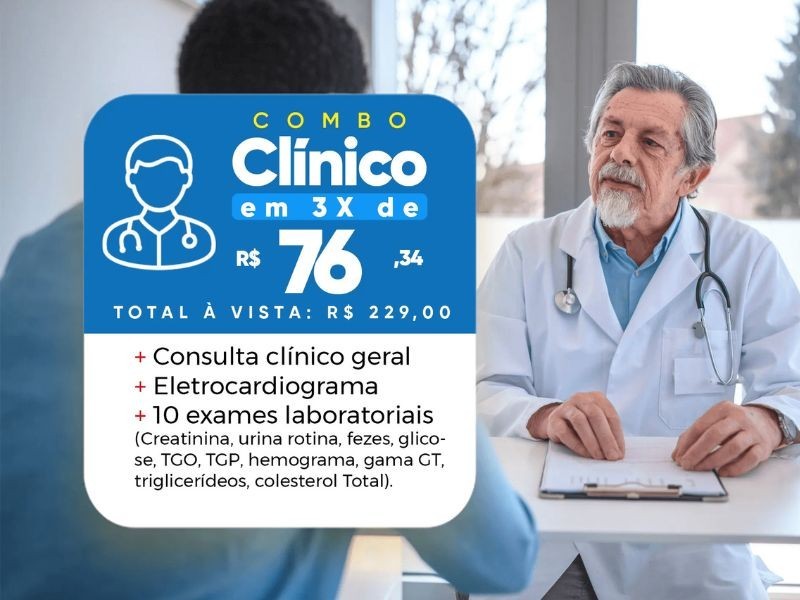 Check-up Clínico em Colares